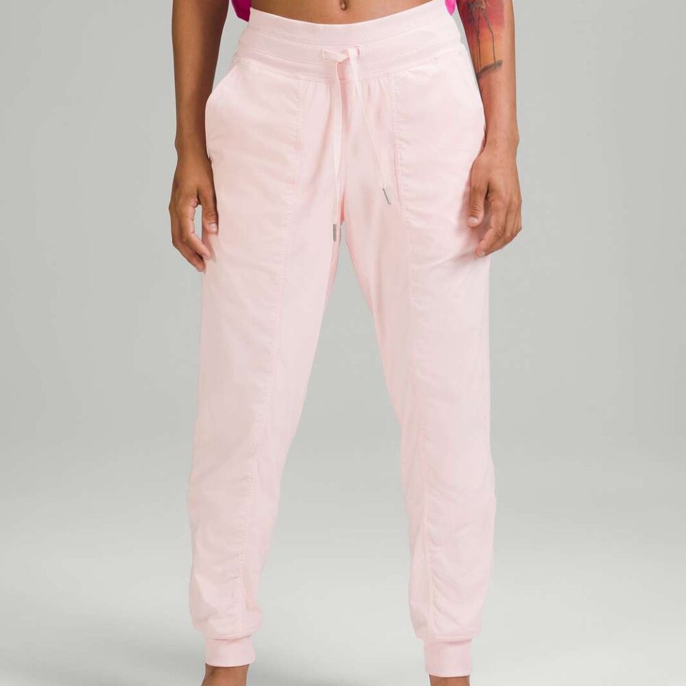 lululemon Dance Studio Mid-Rise Lined Jogger Strawberry Milkshake Size 6 - Picture 4 of 5